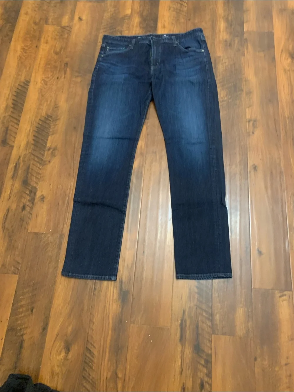 Ag Adriano Goldschmied Men's Indigo Straight Jeans